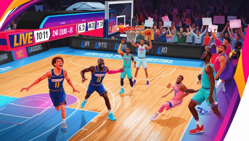 Acompanhe os jogos de basquetebol ao vivo e não perca nenhum detalhe dos melhores momentos das partidas em tempo real! 3