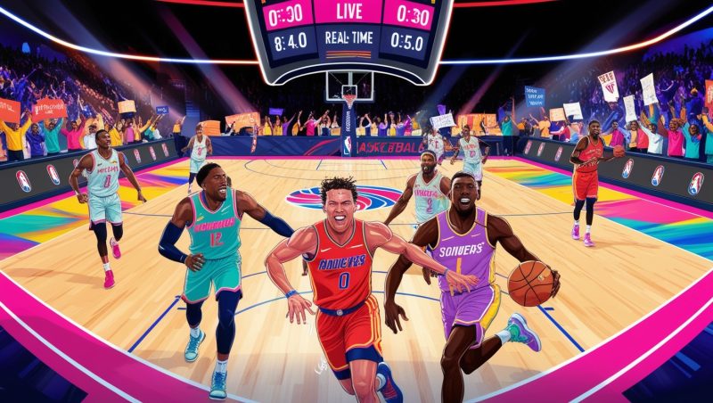 Acompanhe os jogos de basquetebol ao vivo e não perca nenhum detalhe dos melhores momentos das partidas em tempo real! 3