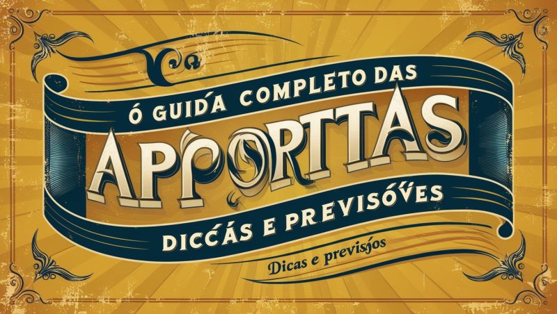 O guia completo das apostas desportivas: dicas e previsões 1
